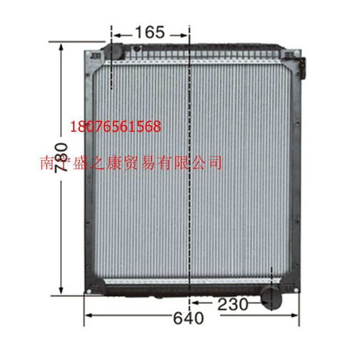 東風(fēng)商用車全系列發(fā)動(dòng)機(jī)散熱器與中冷器 1119010-K0100型號(hào)詳解